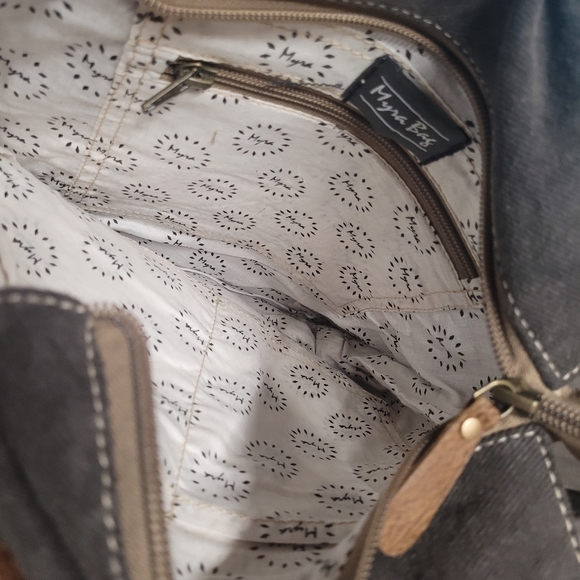 NWT Myra Rug/Leather Shoulder Bag - Picture 5 of 6